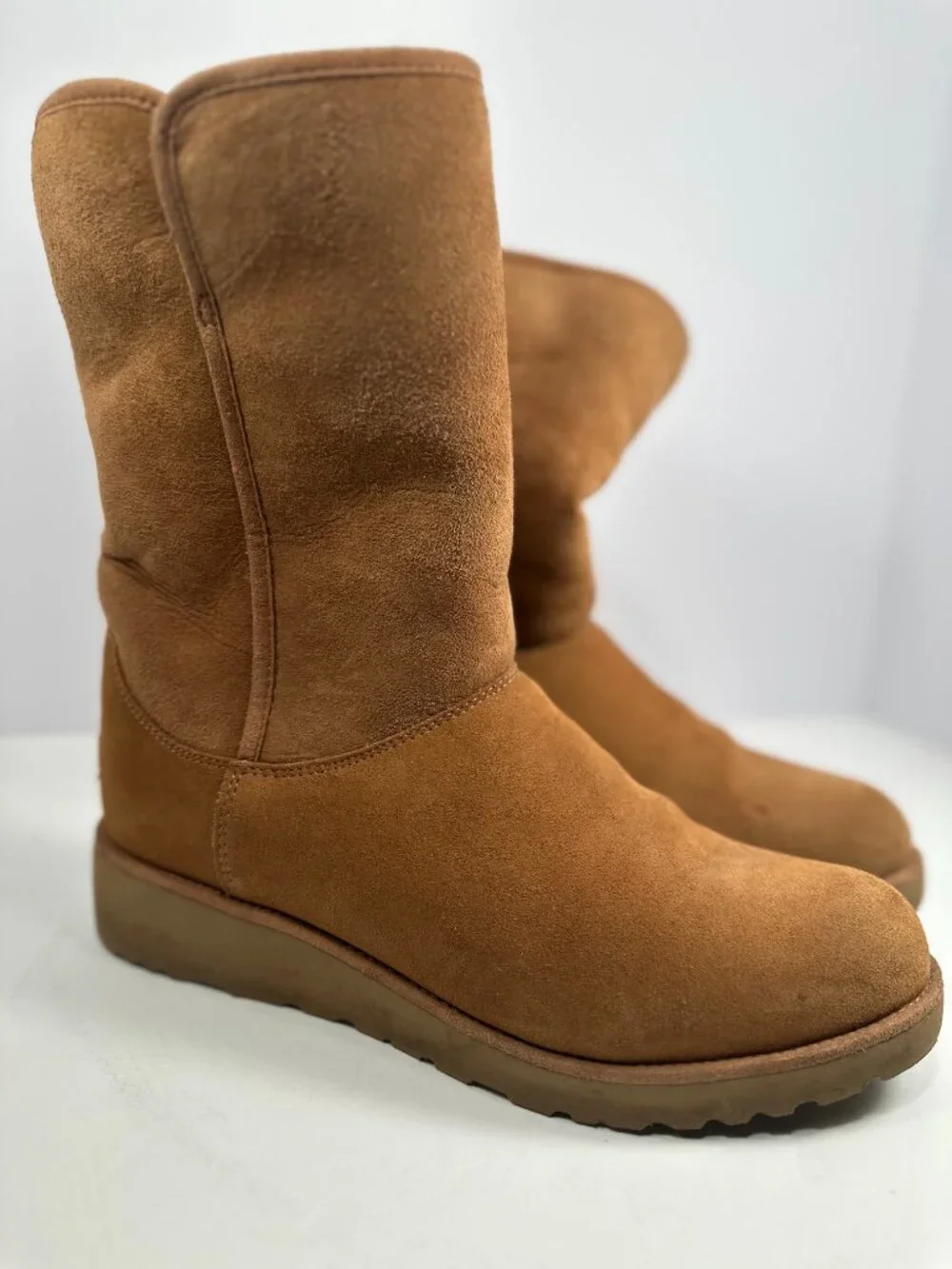 UGG Women's Amie Slim Short Wedge Boots